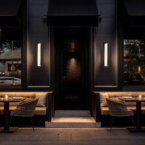 Bertram Color-Select Outdoor Wall Light by Schonbek Beyond