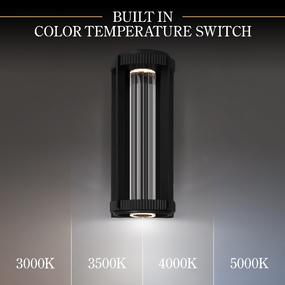 Gainey Indoor / Outdoor Color-Select Wall Light