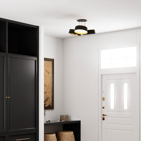 Byrnes Semi Flush Ceiling Light