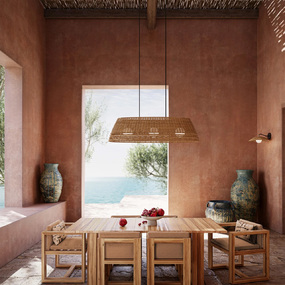 Barbary Oval Outdoor Chandelier