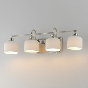 Bisque Bathroom Vanity Light