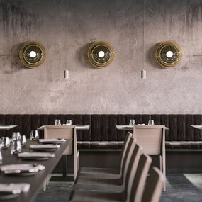 Blimp Wall / Ceiling Light by Bomma