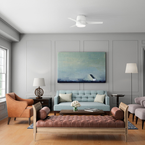 Commodus Ceiling Fan with Light