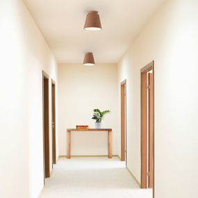 Trapezoid Ceiling Flush Light