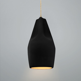 Radiance Crease Pendant w/ Beige Cord