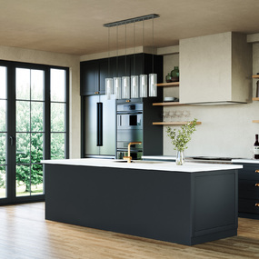Champagne Linear Multi Light Pendant