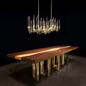 Il Pezzo 3 Long Chandelier by Il Pezzo Mancante