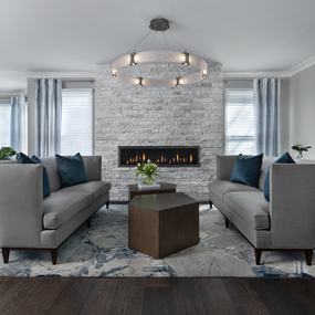 Parallel Ring Chandelier by Hammerton Studio