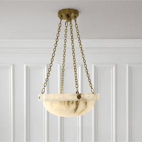 Fluted Band Chandelier