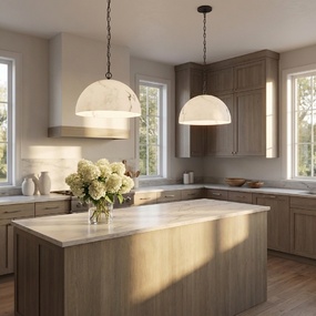 Savina Dome Pendant by Visual Comfort Studio