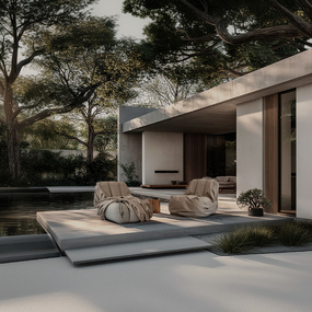 Lounge Chair Outdoor Cover by 101 Copenhagen