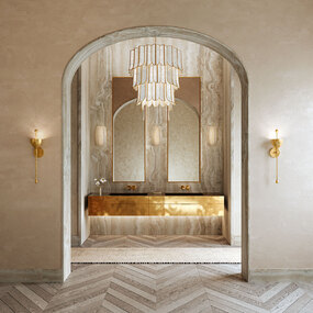 Azzurra Wall Sconce by Corbett Lighting