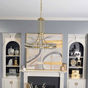 Clover Chandelier by Crystorama