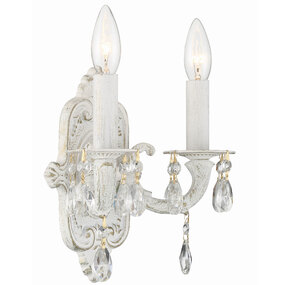 Paris Market Crystal Wall Sconce