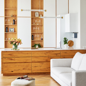 Crystal Tube Linear Pendant by Lee Broom