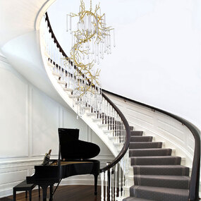 Anita Spiral Chandelier