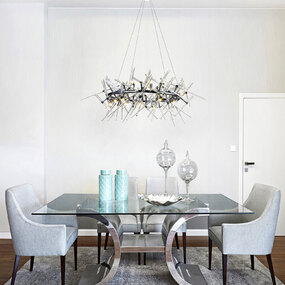 Icicle Chandelier by CWI Lighting