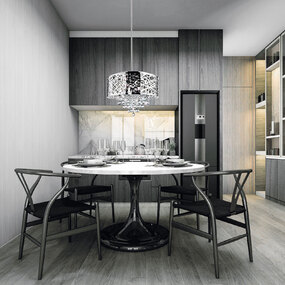 Eternity Chandelier by CWI Lighting
