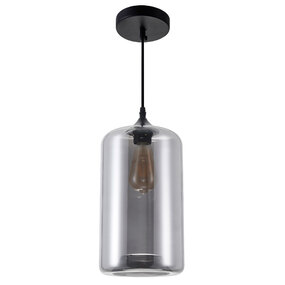 Glass Cylinder Pendant