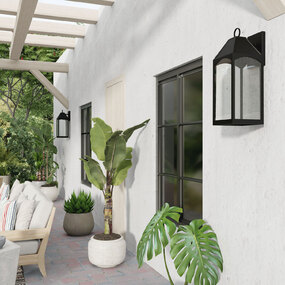 Burton Wall Lantern by Capital Lighting
