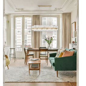 Hayes Linear Chandelier by Crystorama