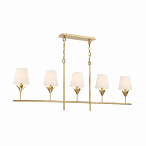 Broche Linear Chandelier