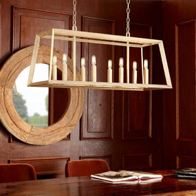 Hyperion Linear Chandelier by Cyan Designs