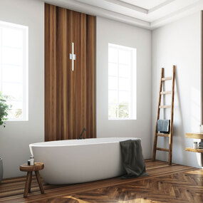 Arandel Flush Bathroom Vanity Light by Dainolite