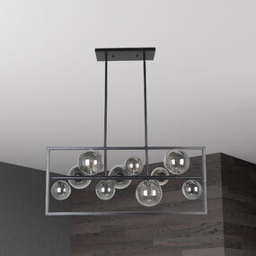 Glasgow Frame Linear Pendant
