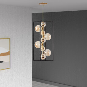 Glasgow Nine Light Pendant