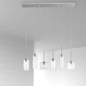 Industrial Linear Multi-Light Pendant