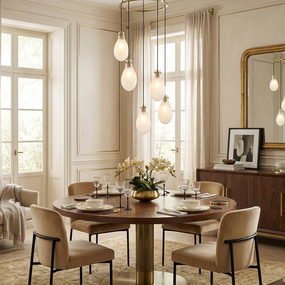 Davis Multi-Light Pendant by Crystorama
