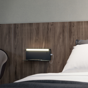 Dresden Tube Wall Sconce with USB by Kuzco Lighting