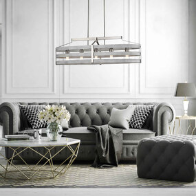 Fort Garry Linear Pendant by DVI Lighting