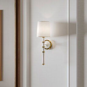 Kane Shade Hardwired / Plug-in Wall Sconce