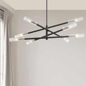 Wand Linear Pendant with Shades