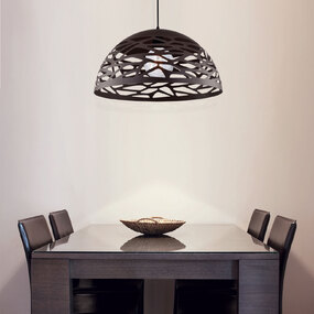 Coral Dome Pendant by Dainolite