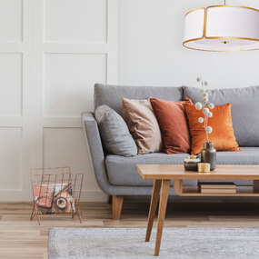 Notched Drum Pendant by Dainolite