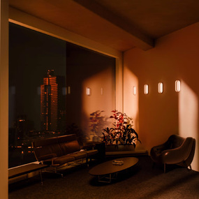 Dimple Dash Wall Sconce by RBW