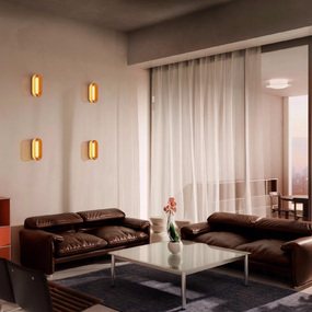 Dimple Dash Wall Sconce by RBW