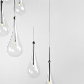 Larmes LED Round Suspension