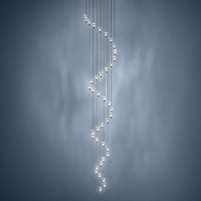 Comareira Cascading Color-Select Pendant
