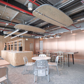 1 Inch All Aluminum Stacking Chair by Emeco