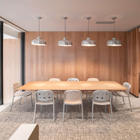 1 Inch All Aluminum Stacking Chair by Emeco