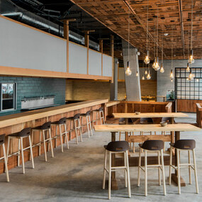 Alfi Low Back Bar/ Counter Stool by Emeco