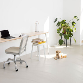 Navy Officer Swivel Chair by Emeco