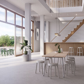 ZA Bar/ Counter Stool by Emeco