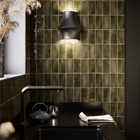 Emiko Flush Wall Sconce by Alora