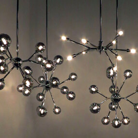 Asteroid Round Chandelier