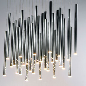 Flute Multi Light Linear Pendant